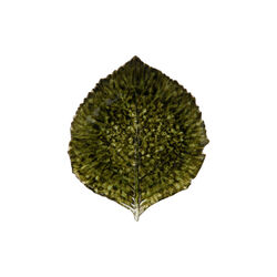 Riviera Plate Hydrangea Leaf, dark green, Costa Nova