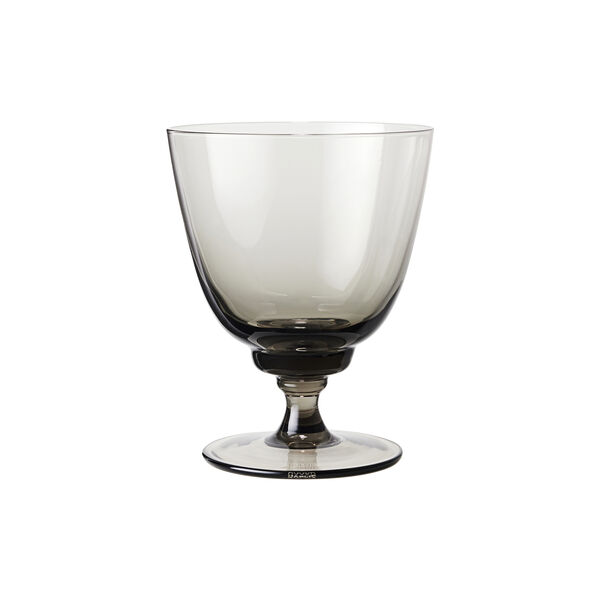 Flow Glass on Foot, smoke Flow Glass on Foot, smoke, Holmegaard