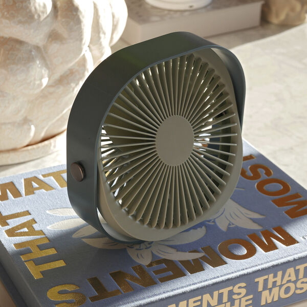 Fantastic Portable Fan, petroleum Fantastic Portable Fan, petroleum, Printworks