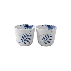 Blue Fluted Mega Thermal Mug 26 cl, 2 pcs, Royal Copenhagen