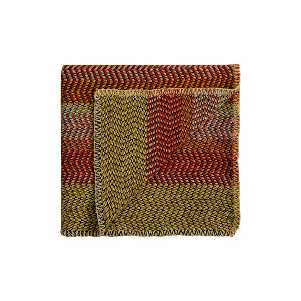 FRI Half Size Throw, summer red, Røros Tweed
