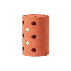 Kids Stool, burnt orange/dusty green, MODU