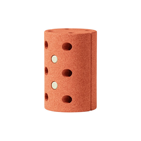 Kids Stool, burnt orange/dusty green, MODU