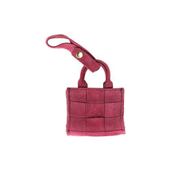 Cervino Vista Bag Charm, pink sangria, Luna Moon