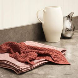 NORS Dishcloth, juniper red, Georg Jensen Damask