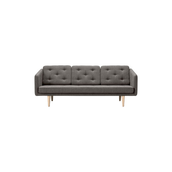 No. 1 3-seater Sofa, Fiord 151/soap treated oak, Fredericia Furniture