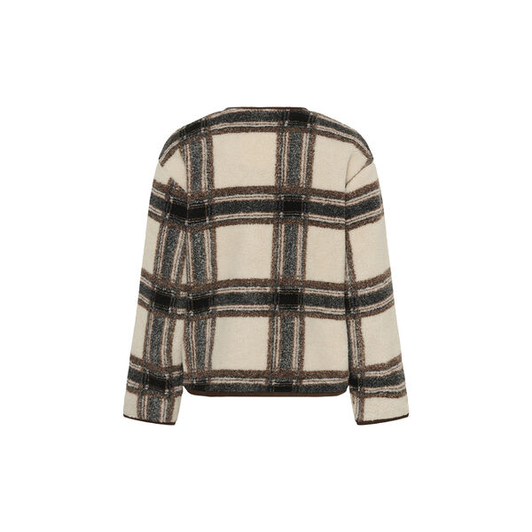 YsabellPW Jacket, brown check, Part Two