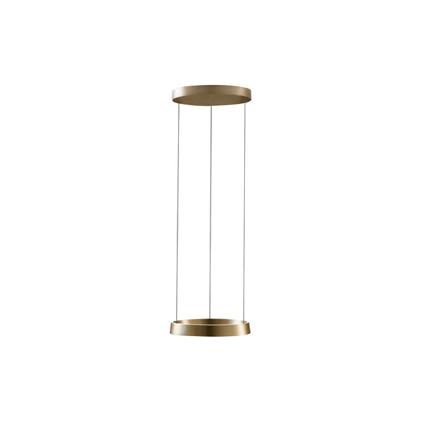 EDGE ROUND Pendant, brass, LIGHT-POINT