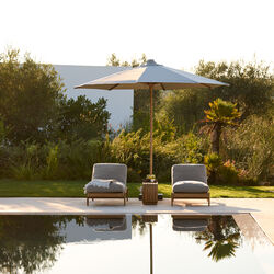 Vista Sun Lounger, teak, Cane-line