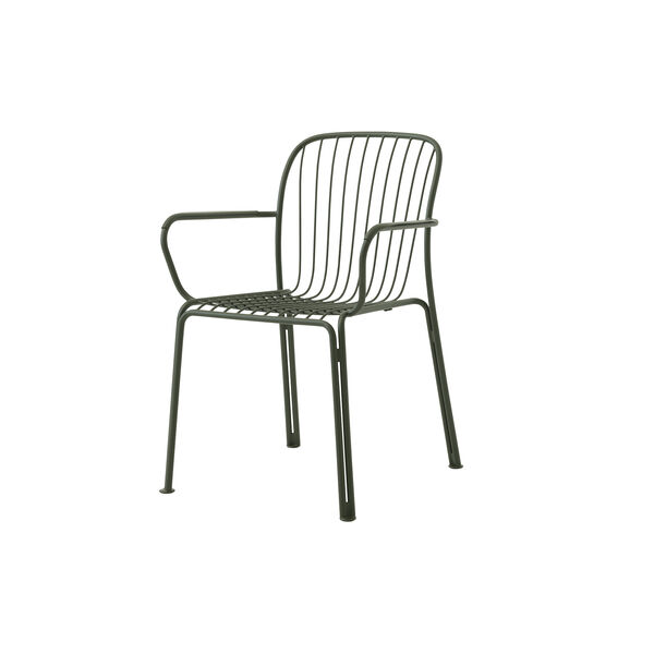 Thorvald SC95 Outdoor Armchair, bronze green Thorvald SC95 Outdoor Armchair, bronze green, &Tradition