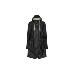 Long Parka Rain Jacket, black beauty, Ilse Jacobsen Hornbæk