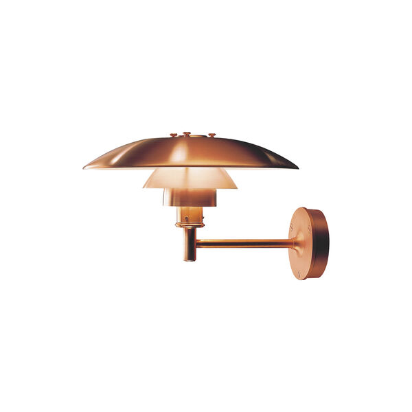 PH Wall Lamp, copper PH Wall Lamp, copper, Louis Poulsen