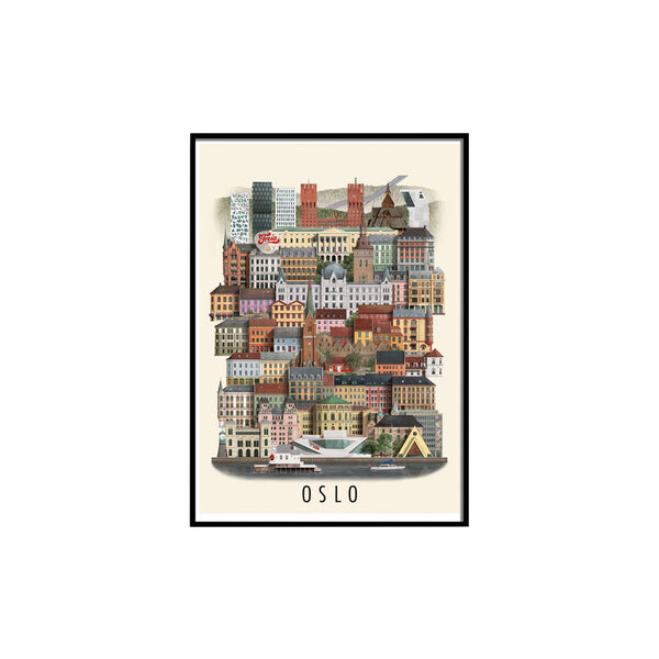 Oslo Poster Oslo Poster, Martin Schwartz