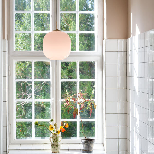 VL45 Radiohus Pale Rose Pendant, Louis Poulsen