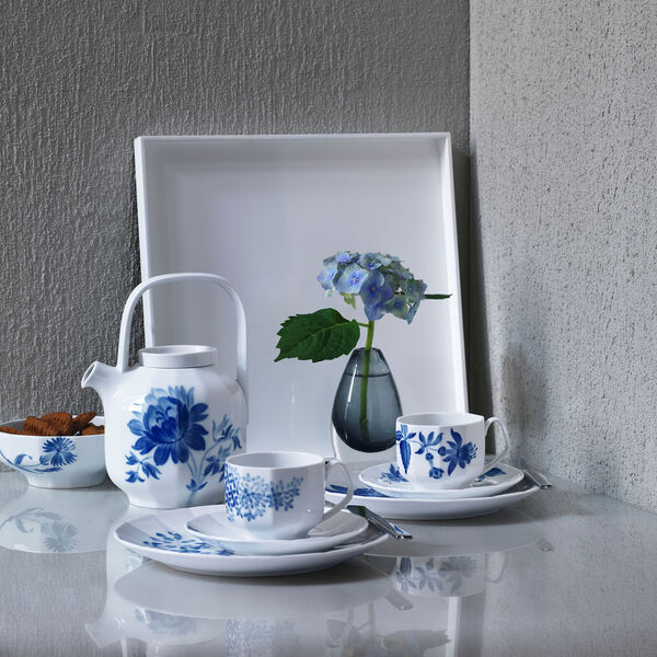 Blomst Cup with Saucer, lilac Blomst Cup with Saucer, lilac, Royal Copenhagen