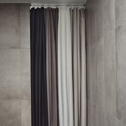 Lux Shower Curtain, taupe, Zone Denmark