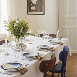 KOPPEL dinner plate 27 cm, shades of blue, Georg Jensen