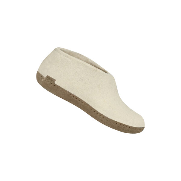 Felt Shoe, white Felt Shoe, white, Glerups