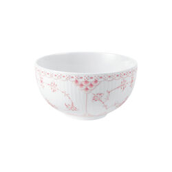 Coral Fluted Half Lace Bowl 35 cl, Royal Copenhagen