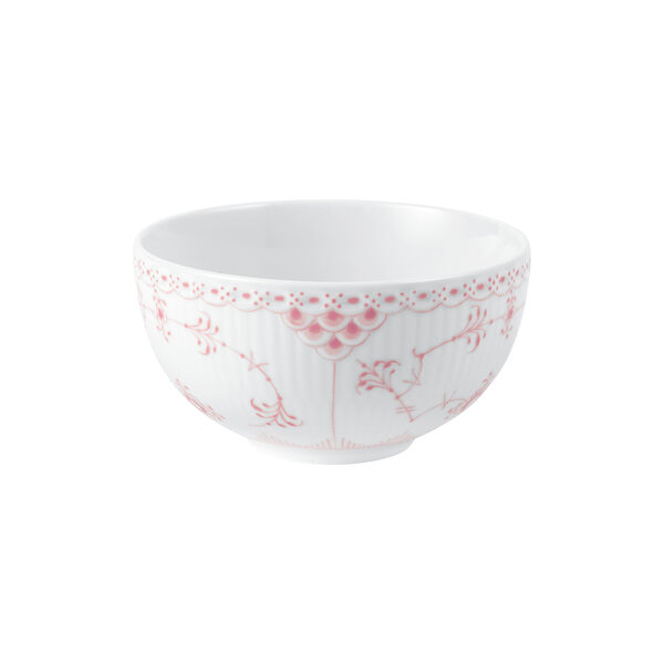 Coral Fluted Half Lace Bowl 35 cl, Royal Copenhagen