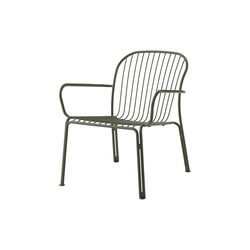 Thorvald SC101 Outdoor Lounge Chair, bronze green, &Tradition