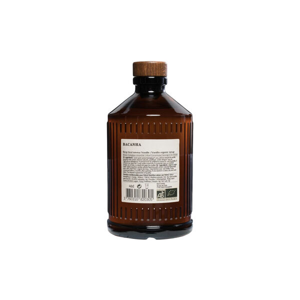 Organic Syrup - Vanilla, Bacanha