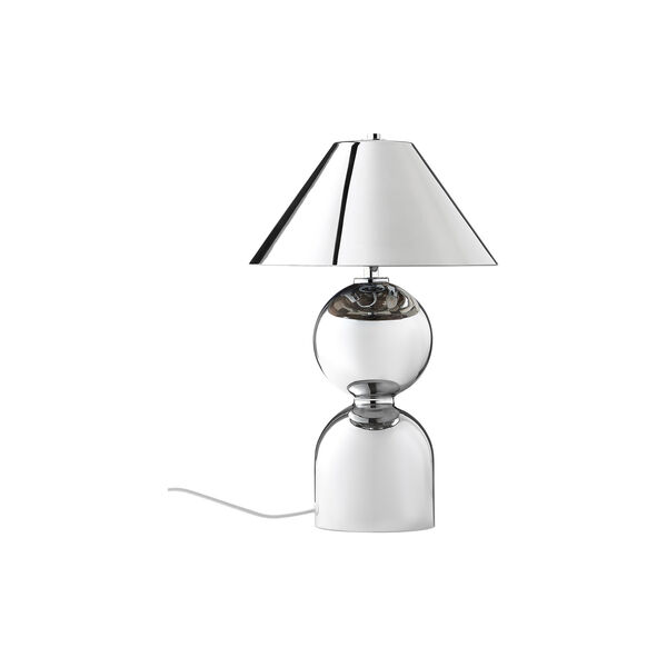 Danielle Mirror Glass Table Lamp, chrome, Westwing Collection