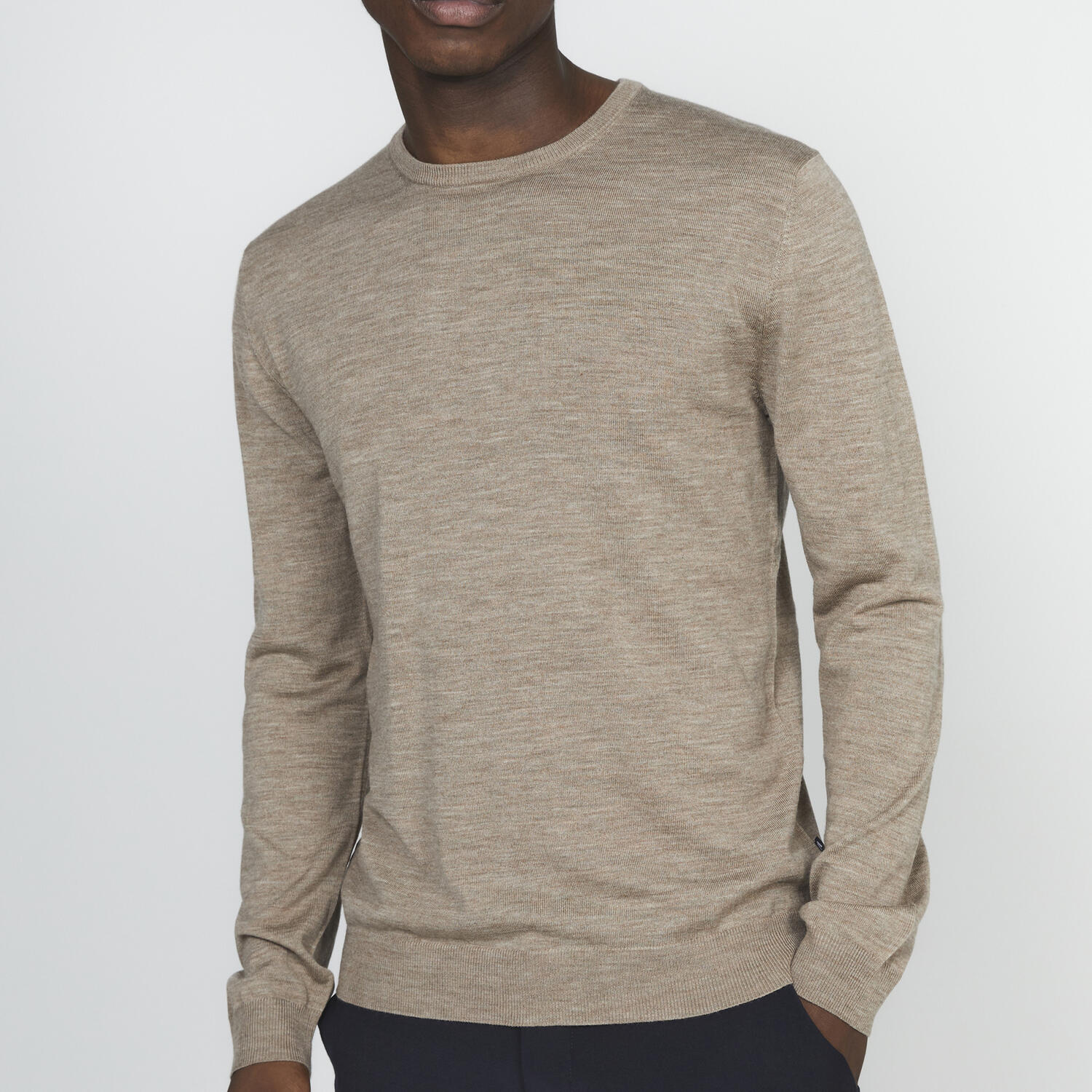 Margrate Pullover, khaki melange