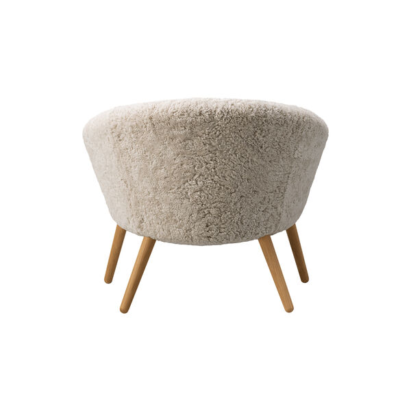 Ditzel Lounge Chair, Moonlight/oiled oak Ditzel Lounge Chair, Moonlight/oiled oak, Fredericia Furniture