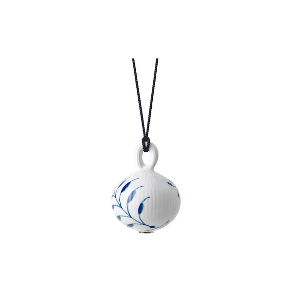 Blue Fluted Mega Christmas Bauble No. 1, Royal Copenhagen