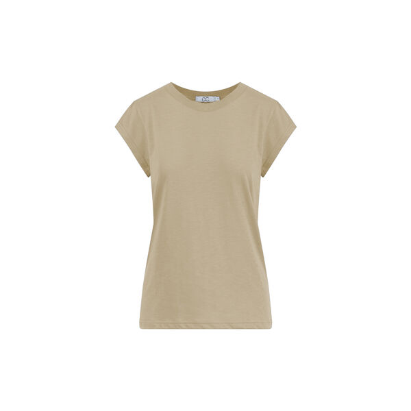 CC Heart Basic T-shirt, sand olive, Coster Copenhagen