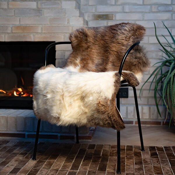 Himalaya Sheepskin, dark spotted, NATURES Collection