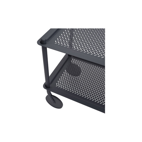 Flow Trolley 2-Layer, blue -grey Flow Trolley 2-Layer, blue -grey, Muuto