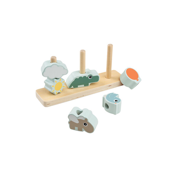 Happy Clouds Stacking Toy, colour mix, Done by Deer