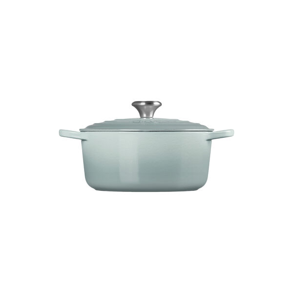 Signature round cast iron pot &Oslash; 24 cm, sea salt, Le Creuset