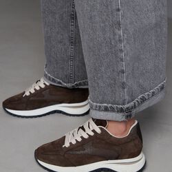 Usher Riggs Sneakers, cocco corvino, VIA VAI