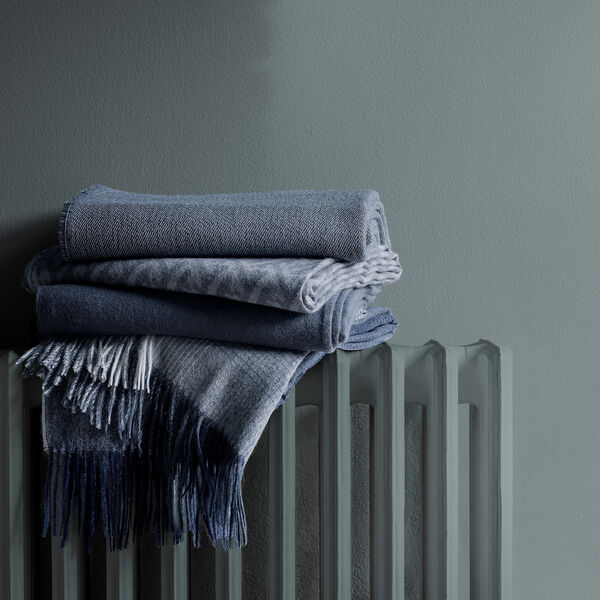 Horizon Throw, dark blue, ELVANG