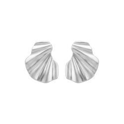 Wave Earring Medium, silver, ENAMEL Copenhagen