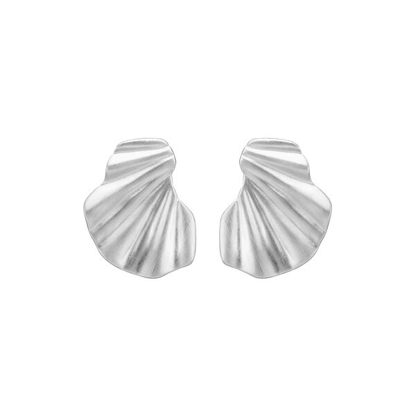 Wave Earring Medium, silver, ENAMEL Copenhagen
