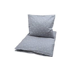 STARS Baby Bed Linen, jasmin blue/balsam cream/walnut, Müsli by Green Cotton