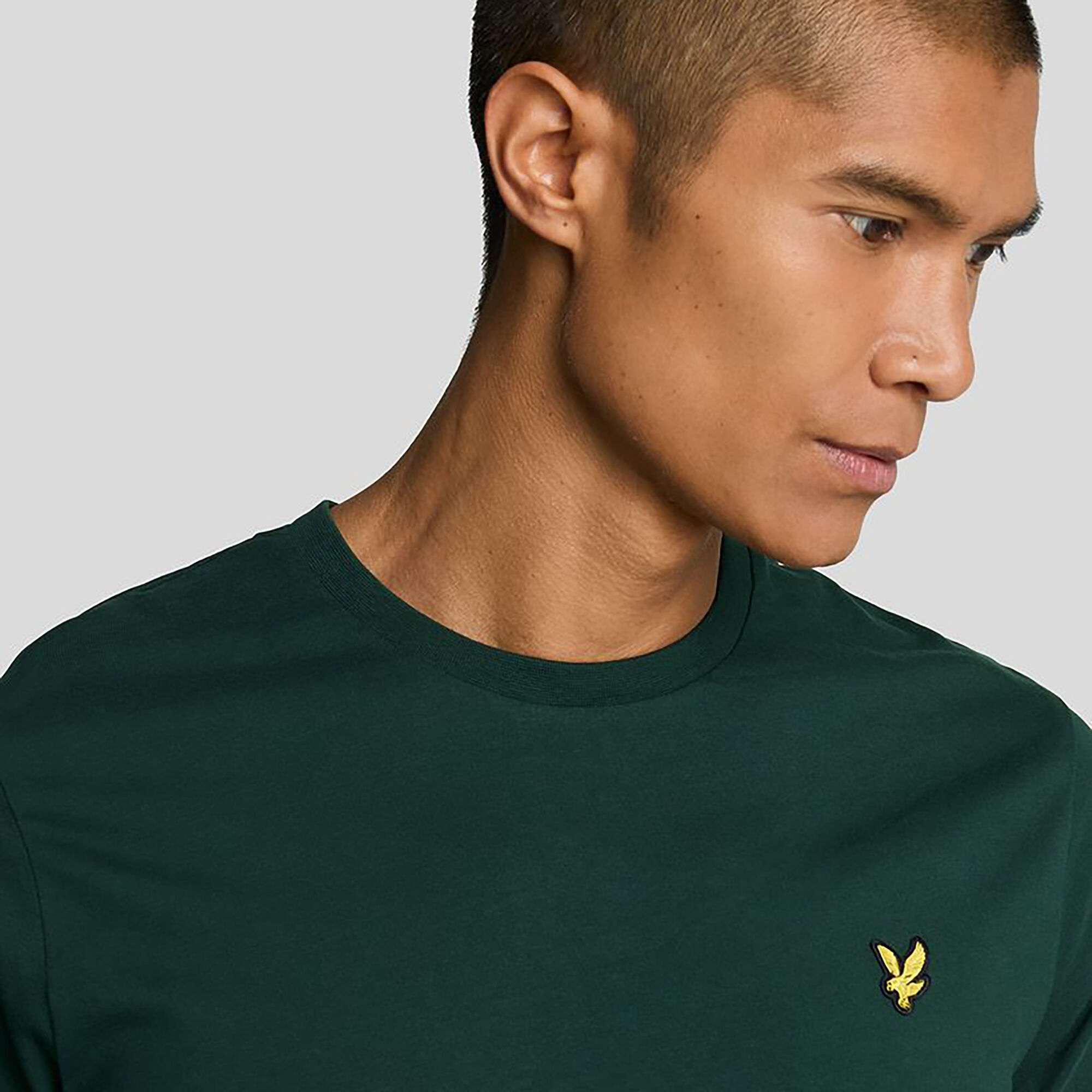 Dark green plain t shirt deals