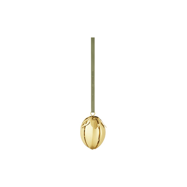 Easter 2026 Egg, gold plated, Georg Jensen