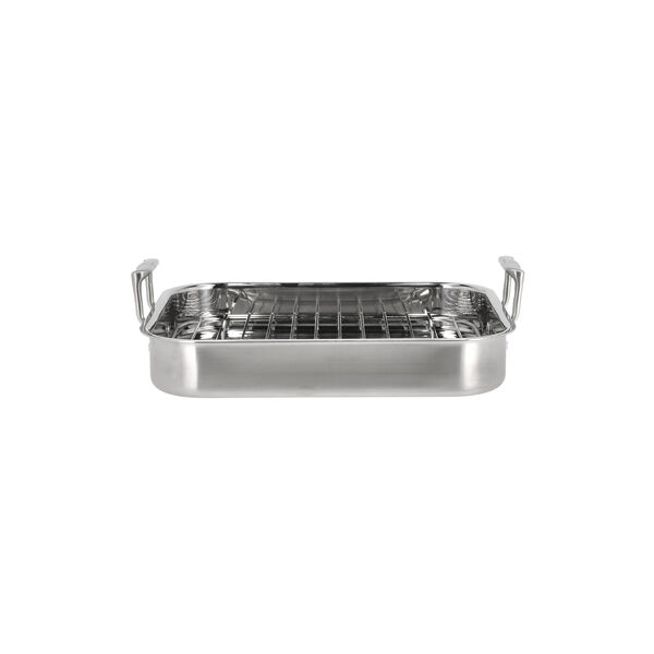 Somme Roasting Pan with Rack Somme Roasting Pan with Rack, Pillivuyt Gourmet