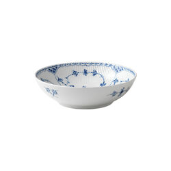 Blue Fluted Half Lace Bowl 110 cl, Royal Copenhagen