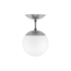 Lord 1 Ceiling/Wall Lamp, steel/opal, Rubn