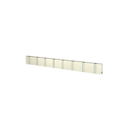 KNAX Horizontal 8 Coat Rack, green tea/grey, LoCa
