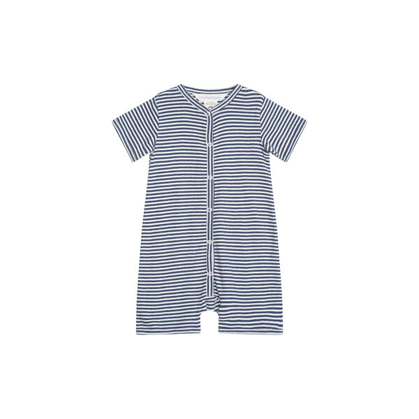 Baby Short Suit Stripe, navy/offwhite, Serendipity