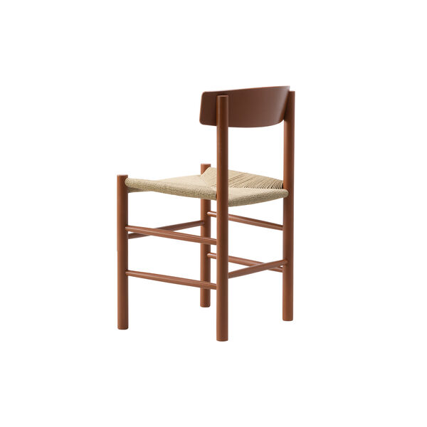 J39 Mogensen Chair, herritage red/natural, Fredericia Furniture
