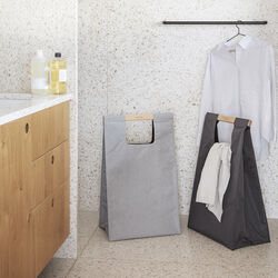 Laundry Bag, light grey, Eva Solo