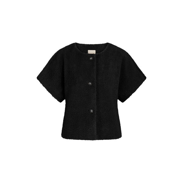 PBOTeddy vest, black, PBO